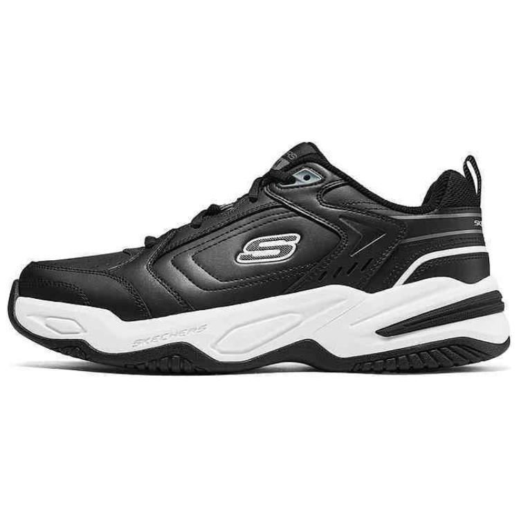 

Skechers СПОРТИВНЫЕ МУЖСКИЕ Низкие повседневные кроссовки мужские, черные, белые