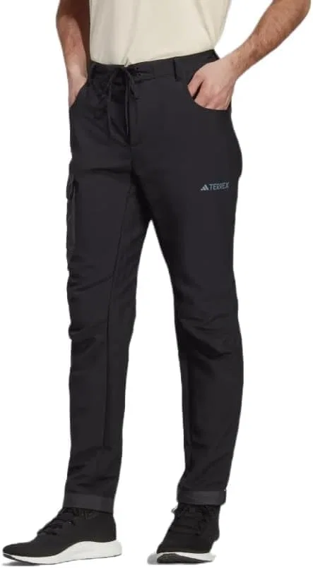Мужские походные брюки ADIDAS Terrex Made to BE Remade, черные
