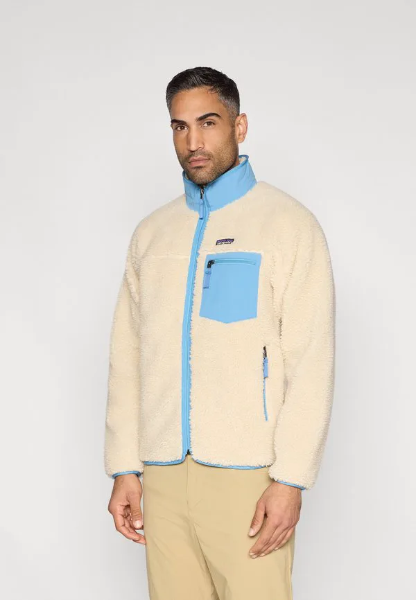 Классическая флисовая куртка retrox Patagonia, Dark Natural/Shore Blue