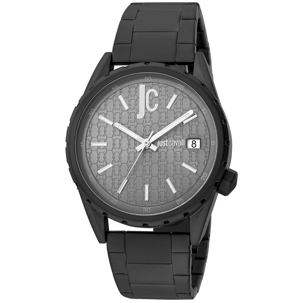 

Черные мужские часы Just Cavalli
