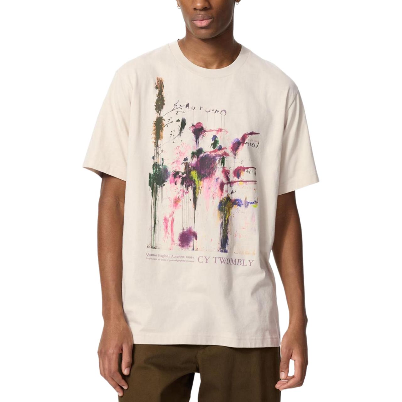 Футболка Unisex Tate Museum Collaboration SS25 Light Beige UNIQLO, светло-бежевый — фото 4