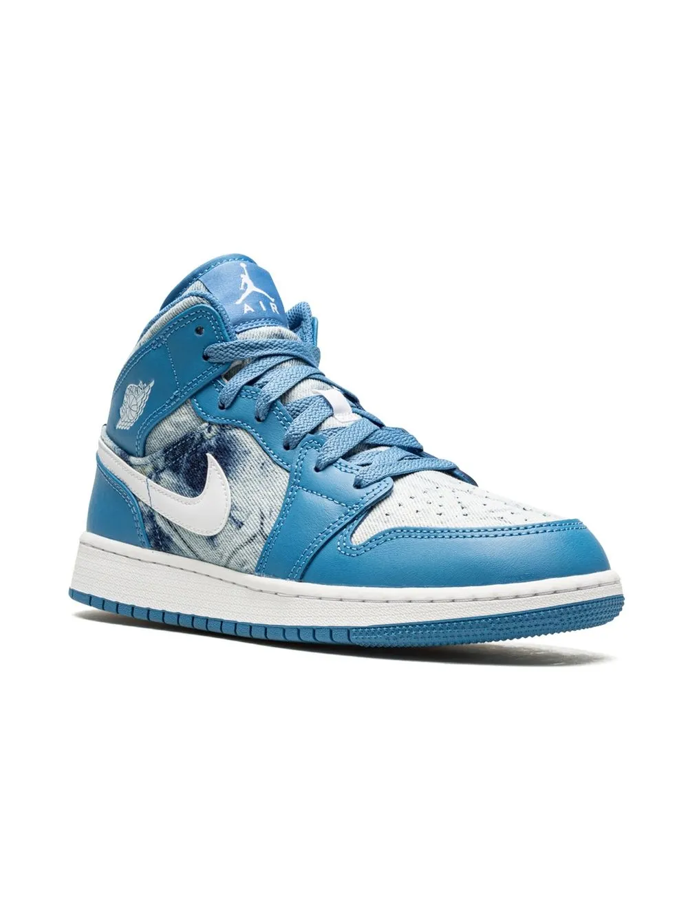 

Кроссовки Air Jordan 1 Mid Jordan Kids, синий