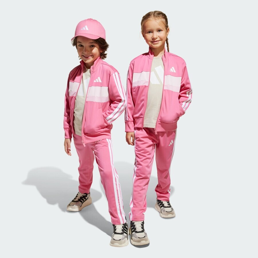 Спортивный костюм ADIDAS SPORTSWEAR Tracksuit Seasonal Essentials, розовый — фото 2