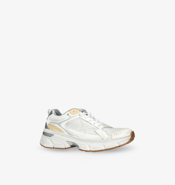 Кроссовки Lightstar из кожи и сетки с низким верхом Golden Goose, мультиколор — фото 3