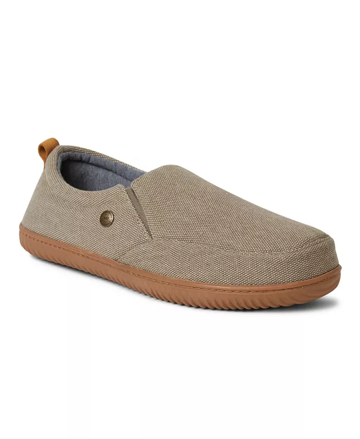 

Мужские домашние тапочки Alpine от Men s Zurich с закрытым задником Dearfoams, коричневый/бежевый