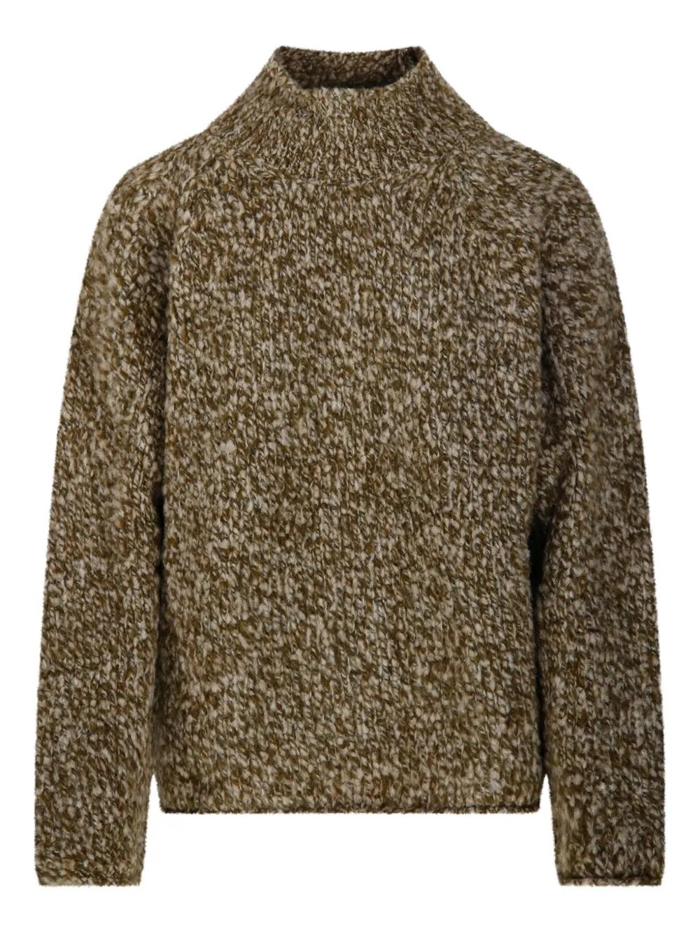 

Свитер с высоким воротником Fabrizio Del Carlo, зеленый