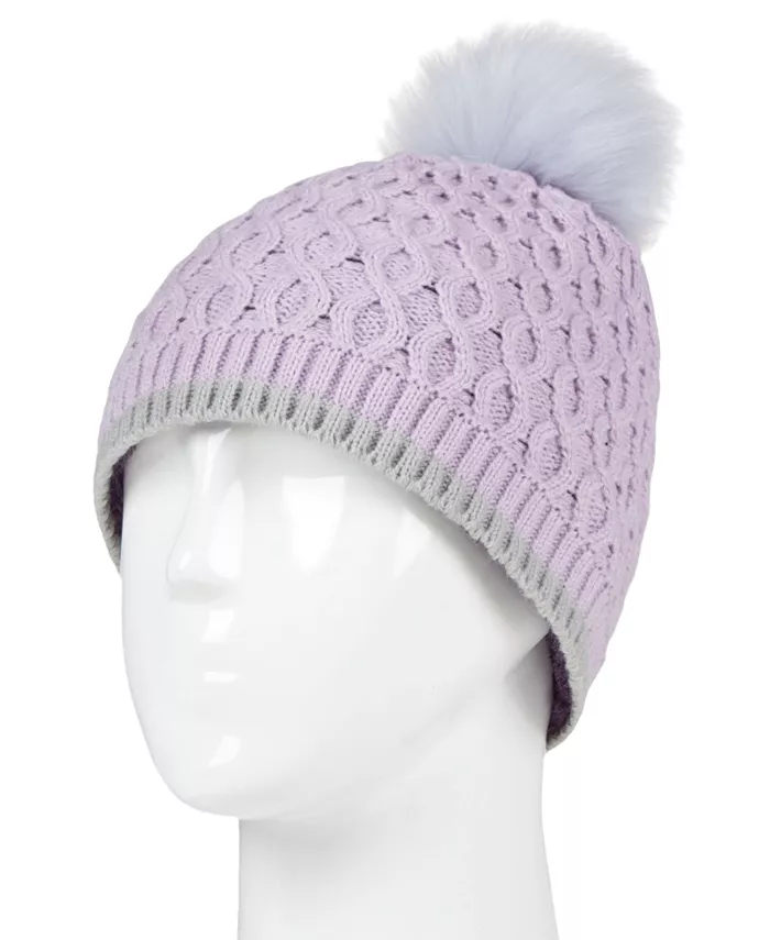 

Детская шапка Ice Palace для девочек 2-13 лет Heat Holders, фиолетовый