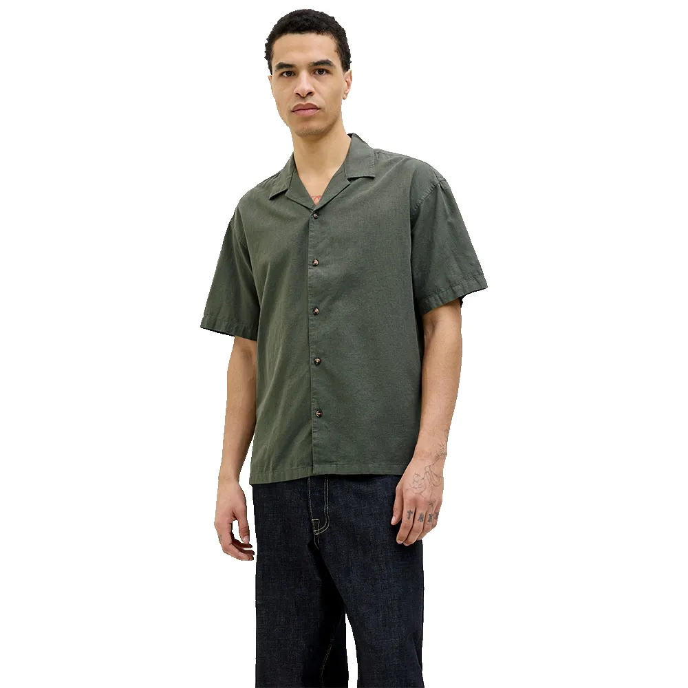 

Рубашка с коротким рукавом Jack & Jones Summer Resort, зеленый