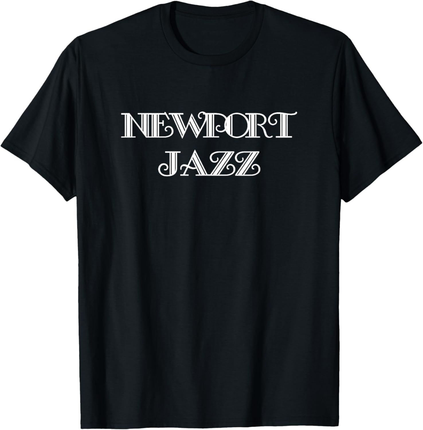 

Футболка Newport Jazz, черная Jazz Apparel Co