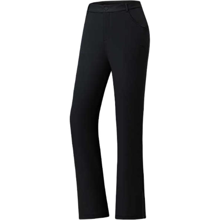 

ANTA Разнообразие тренировочной коллекции вязаные спортивные штаны Women's Basic Black