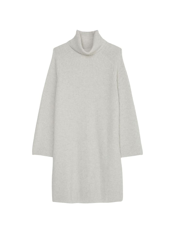 

Платье до колена Marc O'Polo Strickkleid mit Rollkragen relaxed, цвет light granite melange