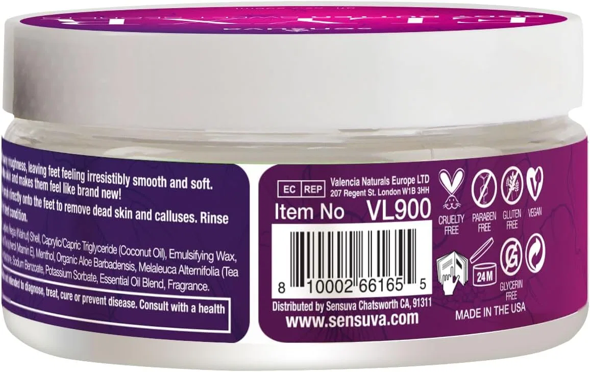 Скраб для тела Sensuva ELXYR Sugar Scrub с ароматом граната, инжира, кокоса и плюмерии, 8 oz — фото 3