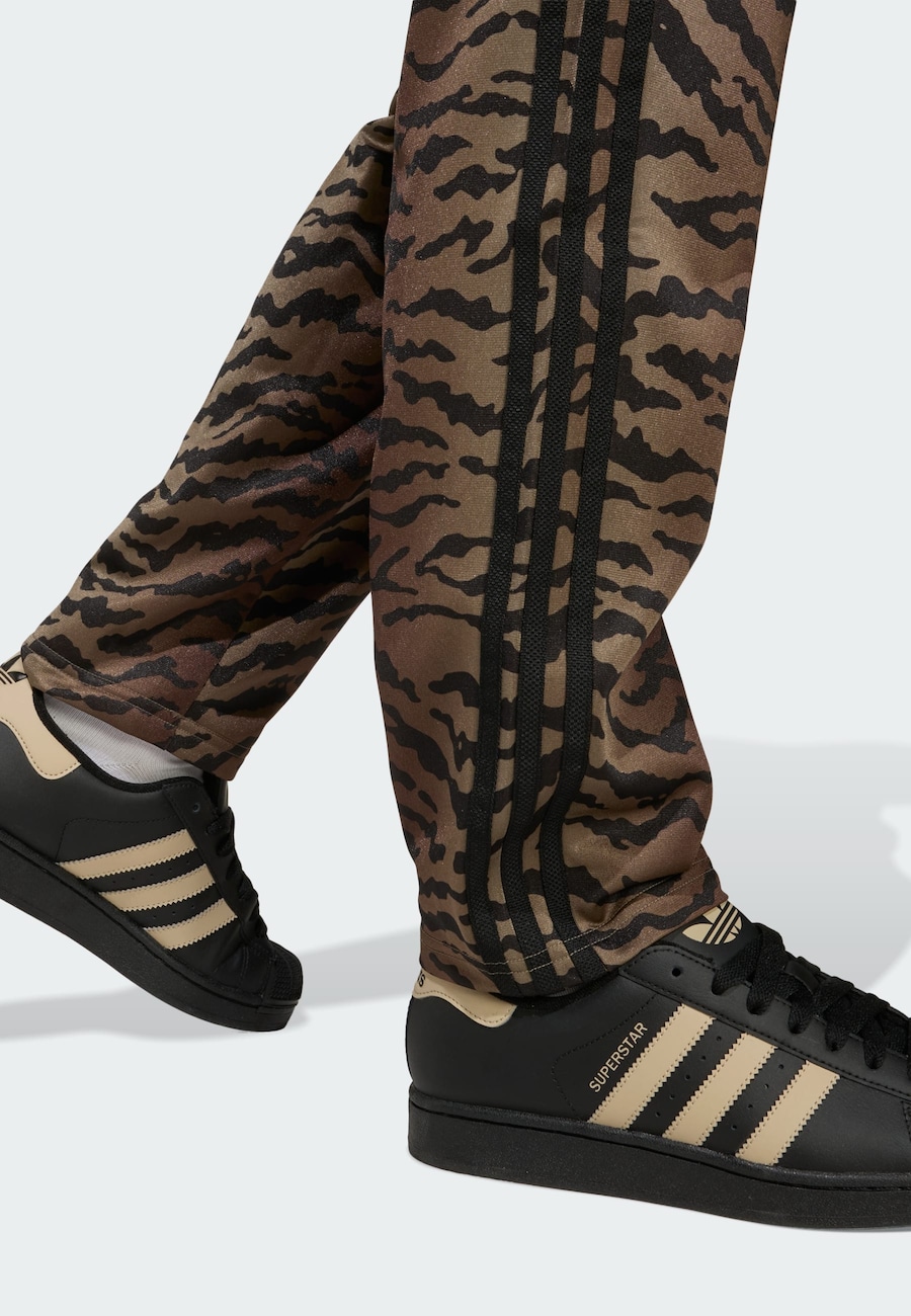 Обычные брюки ADIDAS ORIGINALS Firebird, Brown/Brocade — фото 4