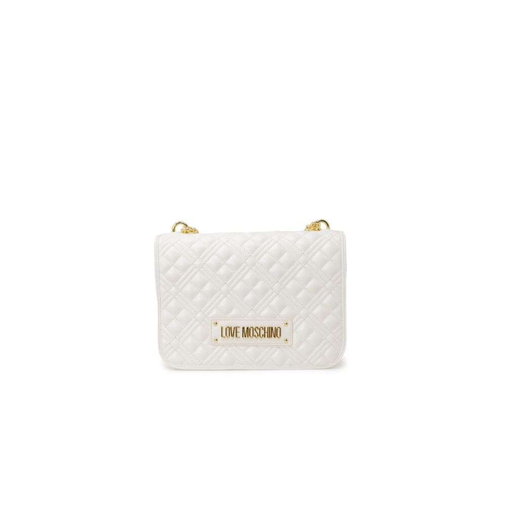 

Белая полиэтиленовая сумка LOVE MOSCHINO