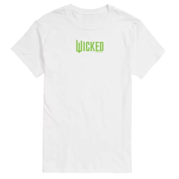 

Футболка с принтом Wicked для больших размеров Licensed Character, белый