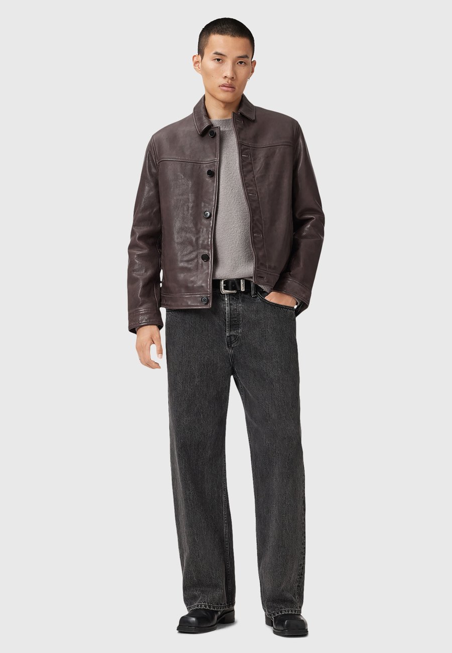 

Куртка AllSaints NANTES JACKET, Basket Brown/Brown