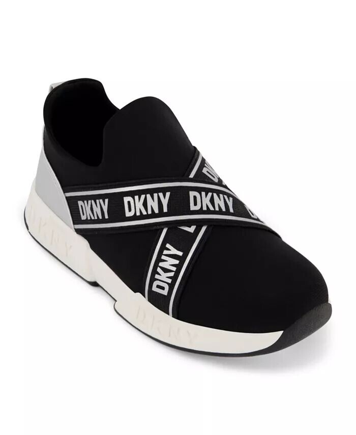 

Кроссовки-слайдеры для маленьких девочек DKNY, черный