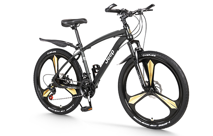 

Горный велосипед Forest Trail, высокоуглеродистая сталь, дисковые тормоза, для активного отдыха взрослых Jeep