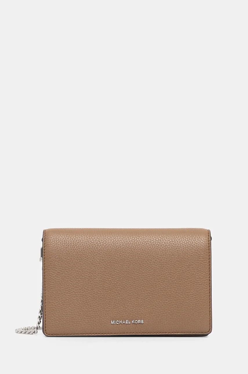 

Кожаная сумочка MICHAEL Michael Kors, коричневый