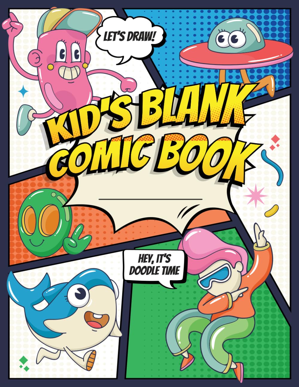 

Kid's Blank Comic Book: Unleash Creativity: A Fun-Filled Journey for Young Minds to Create Their Own Stories (Independently published)