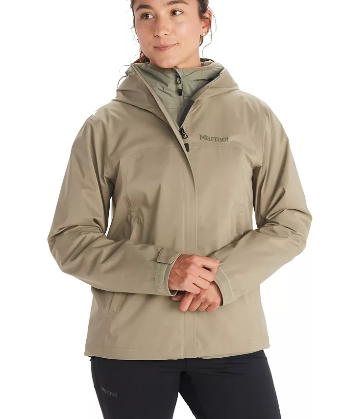 

Женская куртка PreCip Eco Pro с капюшоном и воротником Marmot, серый