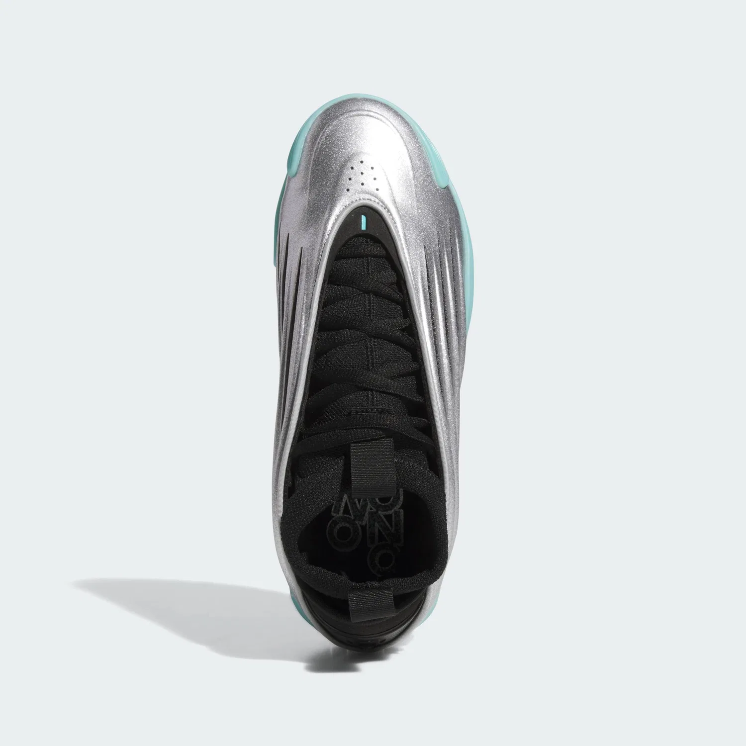 Кроссовки мужские, Harden Volume 9, Adidas, черный/ярко-голубой — фото 3
