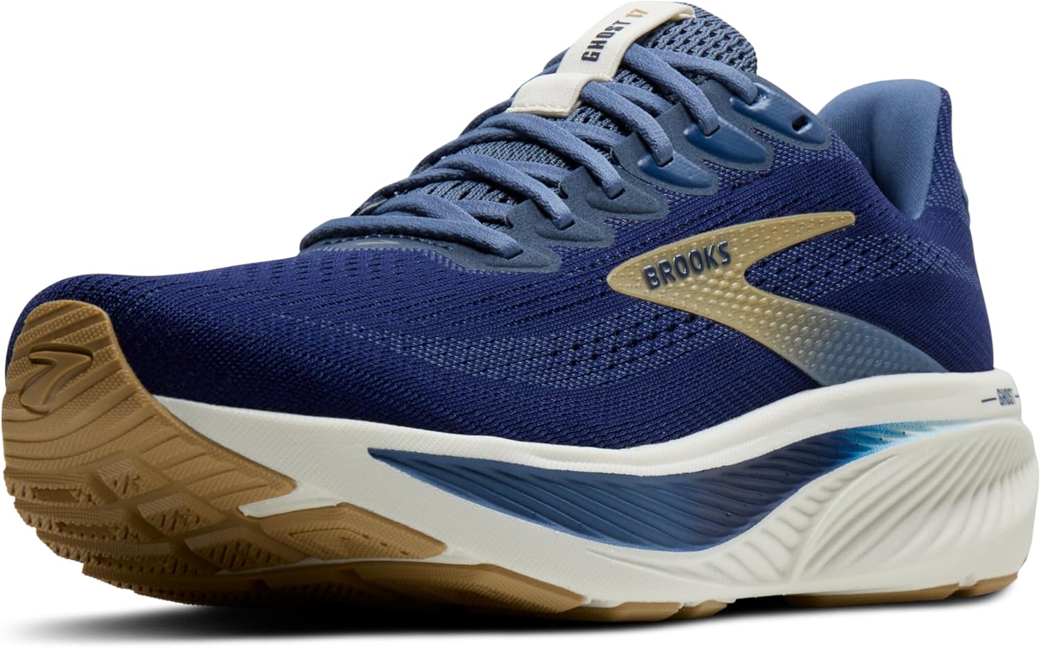 

Мужские нейтральные беговые кроссовки Brooks Ghost 17, синий