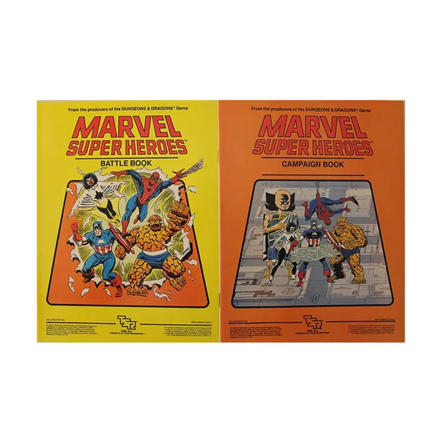 

Marvel Super Heroes — сеттинг кампании, только книги!, Marvel Super Heroes (TSR)