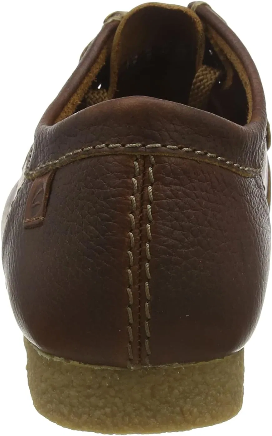 Оксфорды Clarks, замшевая кожа, Tan Tumbled Leather — фото 3