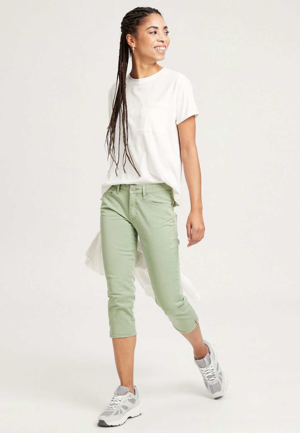 

Джинсовые шорты AMBER Cross Jeans, мята
