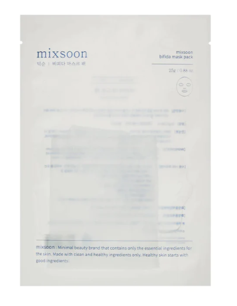 

Тканевая маска для лица bifida mask pack Mixsoon, количество 1 x 5 шт.
