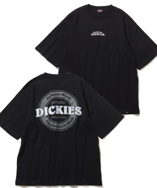 

Футболка с коротким рукавом, свободного кроя, с вышивкой и принтом Dickies, черный