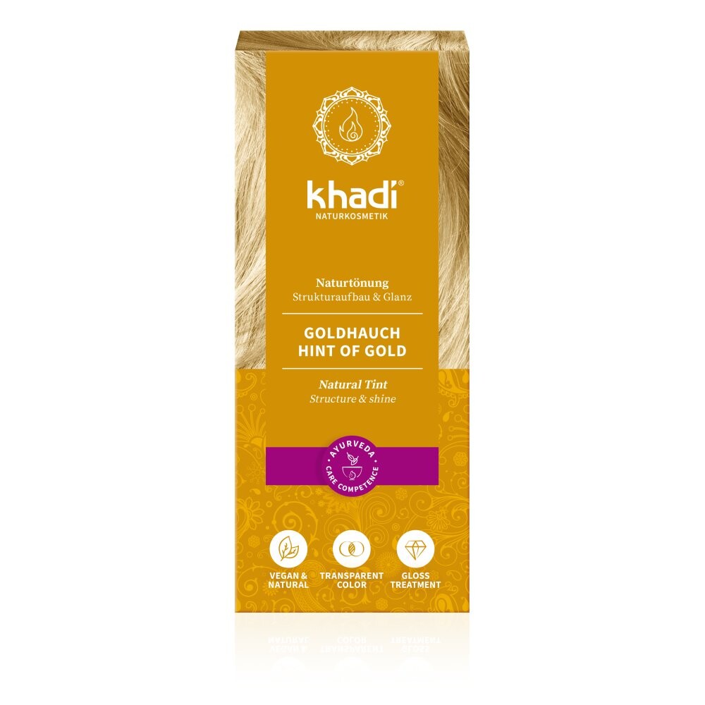 

Khadi, хна для волос на травах, 104 Golden Blonde, 100 г