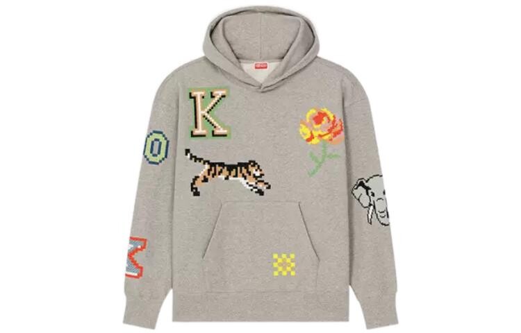 

Толстовка Pixels для мужчин Kenzo, цвет Pearl Grey + Aromatherapy gift set