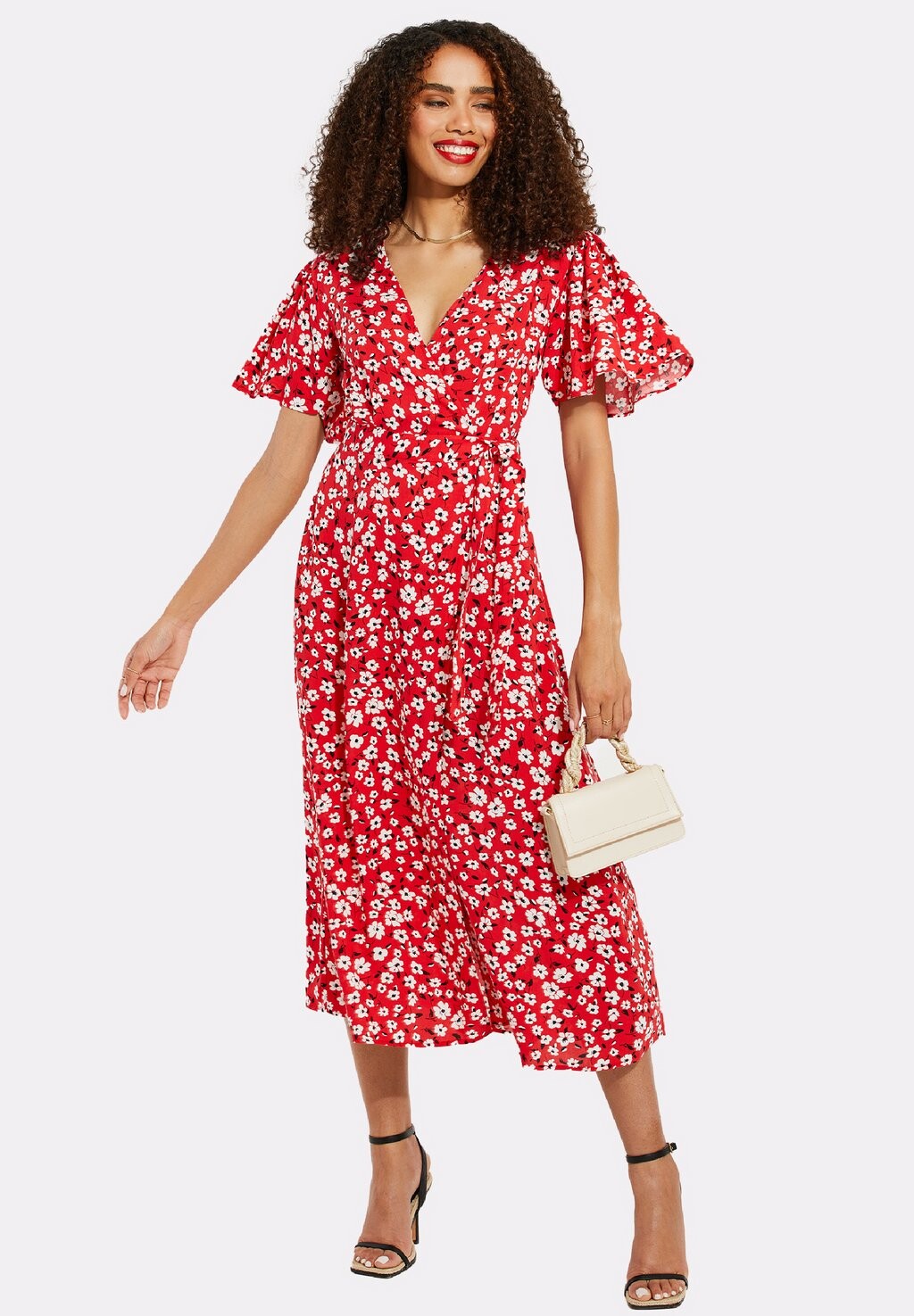 

Платье повседневное MALIKA Threadbare, цвет red ditsy