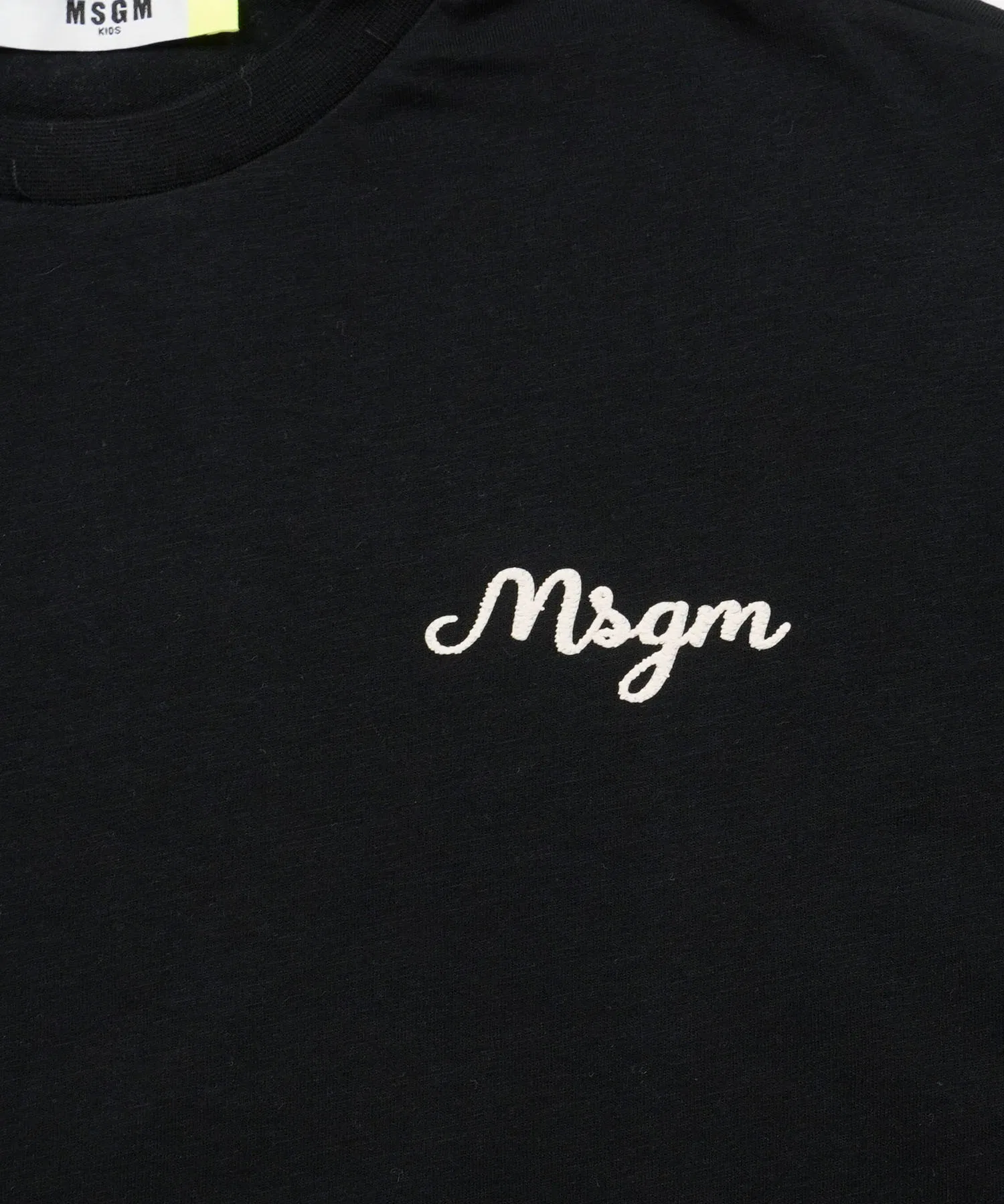 Детская футболка MSGM KIDS MSGM MILANO ラバーロゴ Tシャツ — фото 3