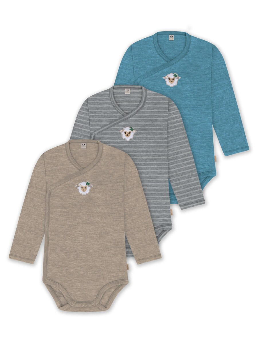 

Комбинезон/боди normani, серый/серо-коричневый/темно-серый