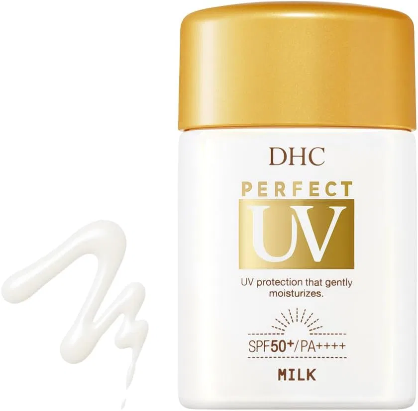 Солнцезащитное молочко DHC Perfect UV Milk 50 мл белый