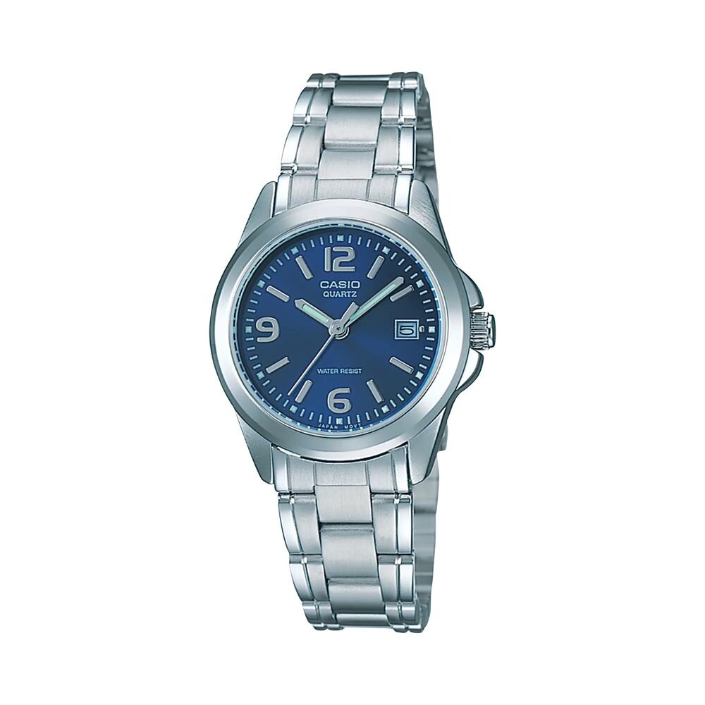 

Серебряные часы из нержавеющей стали Casio