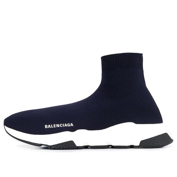 

Кроссовки speed 1.0 sneakers 'navy white' Balenciaga, синий