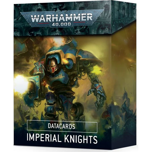 

Миниатюра Games Workshop Warhammer 40K: Datacards - Imperial Knights (9th Edition)