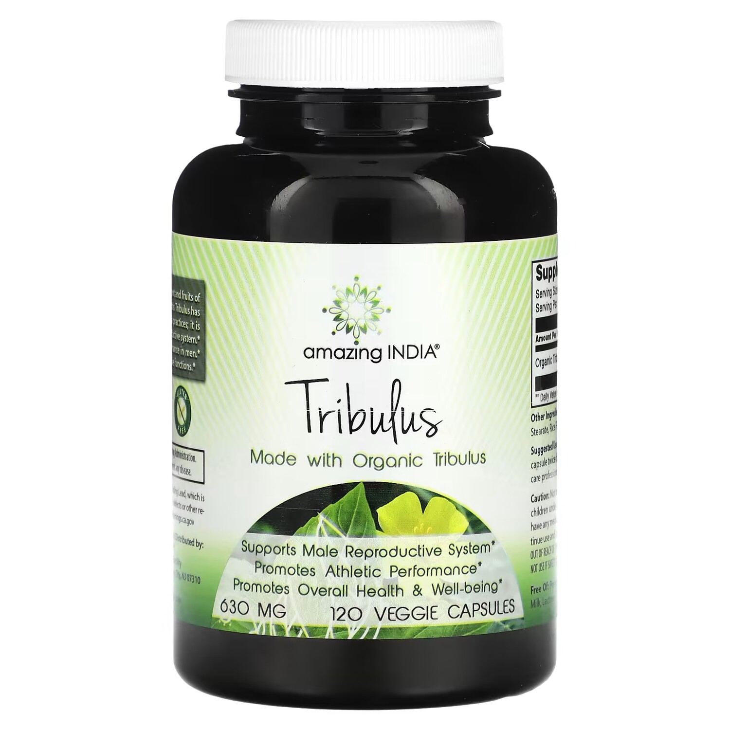 

Добавка Amazing India Tribulus, 120 капсул