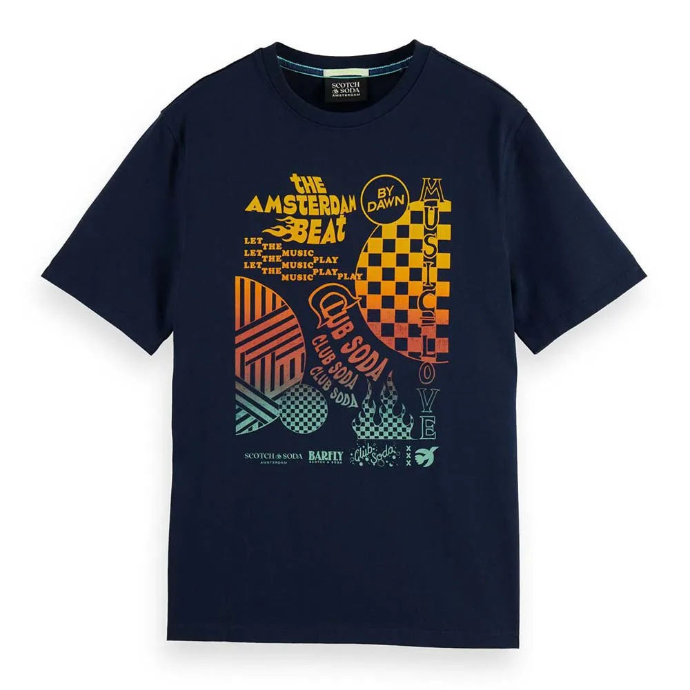 

Футболка с коротким рукавом Scotch & Soda 174568, синий