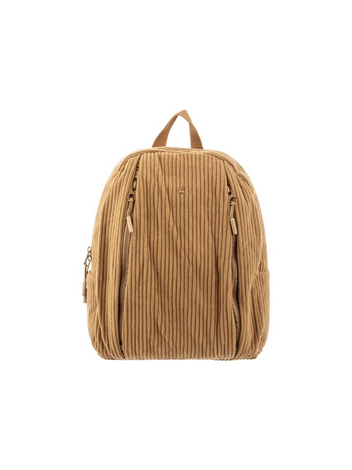 

Prato Классический рюкзак SC14 из вельвета с широким рубчиком цвета хаки