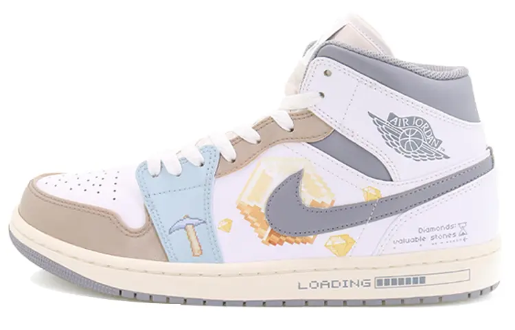 

Мужские баскетбольные кроссовки Jordan Air Jordan 1 Vintage, белый