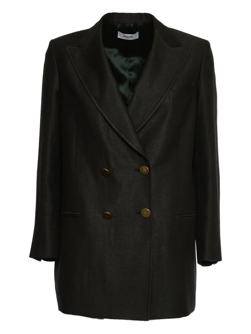 

Двубортный блейзер Saulina, зеленый