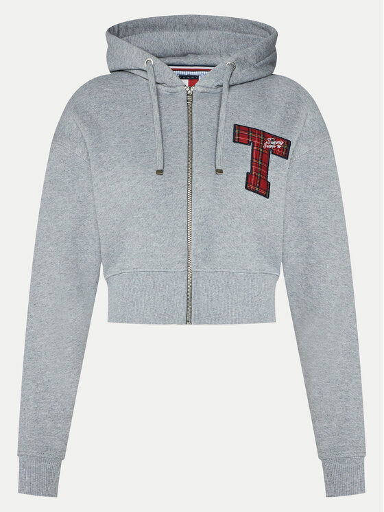 

Толстовка обычного кроя DW0DW20535 Tommy Jeans, серый