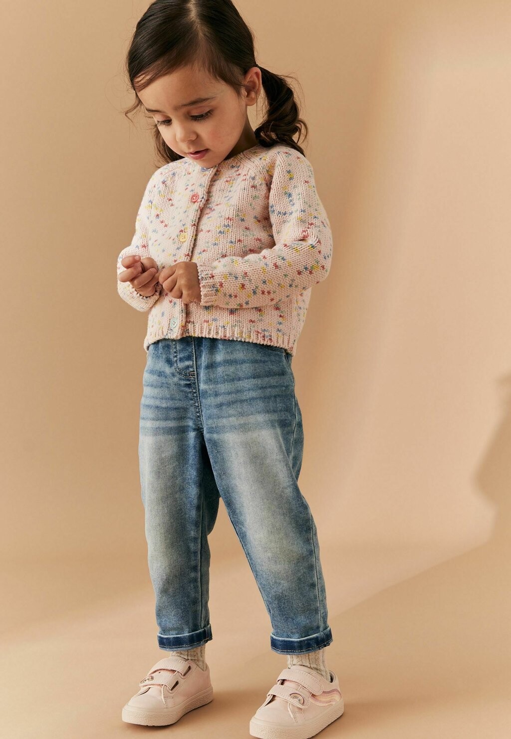 

Кардиган Spot Regular Fit Next, цвет pink rainbow