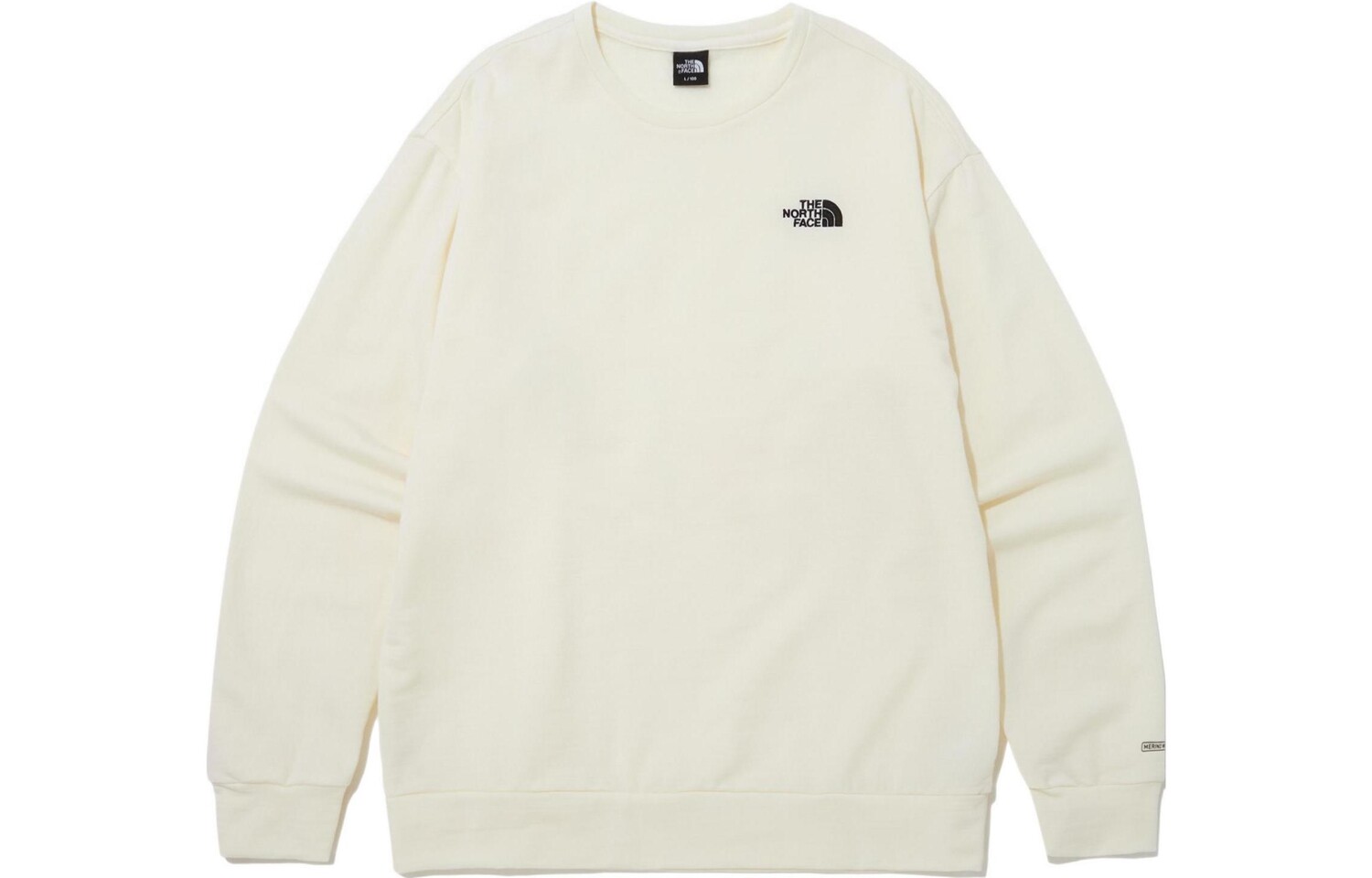 

Футболка унисекс цвета слоновой кости белого цвета The North Face, белый