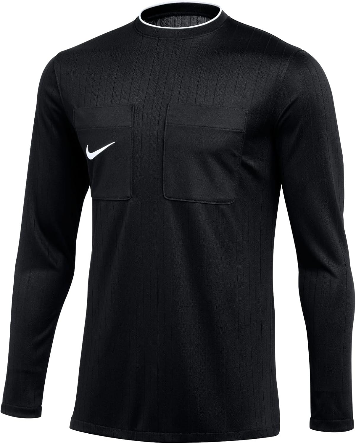 

Мужской трикотаж Nike M NK DF Ref II JSY LS, Black/White, Белый, Мужской трикотаж Nike M NK DF Ref II JSY LS, Black/White